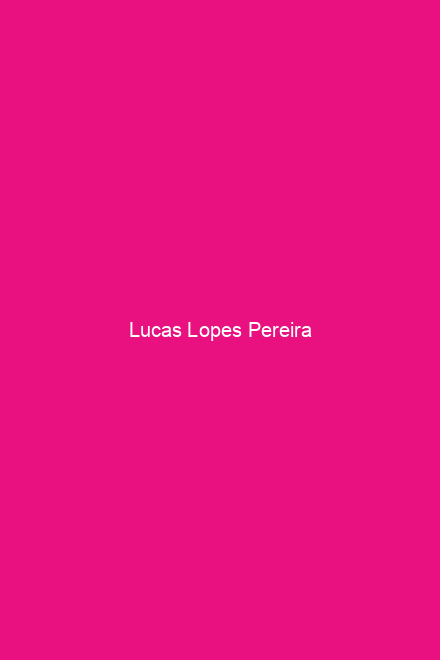 Lucas Lopes Pereira